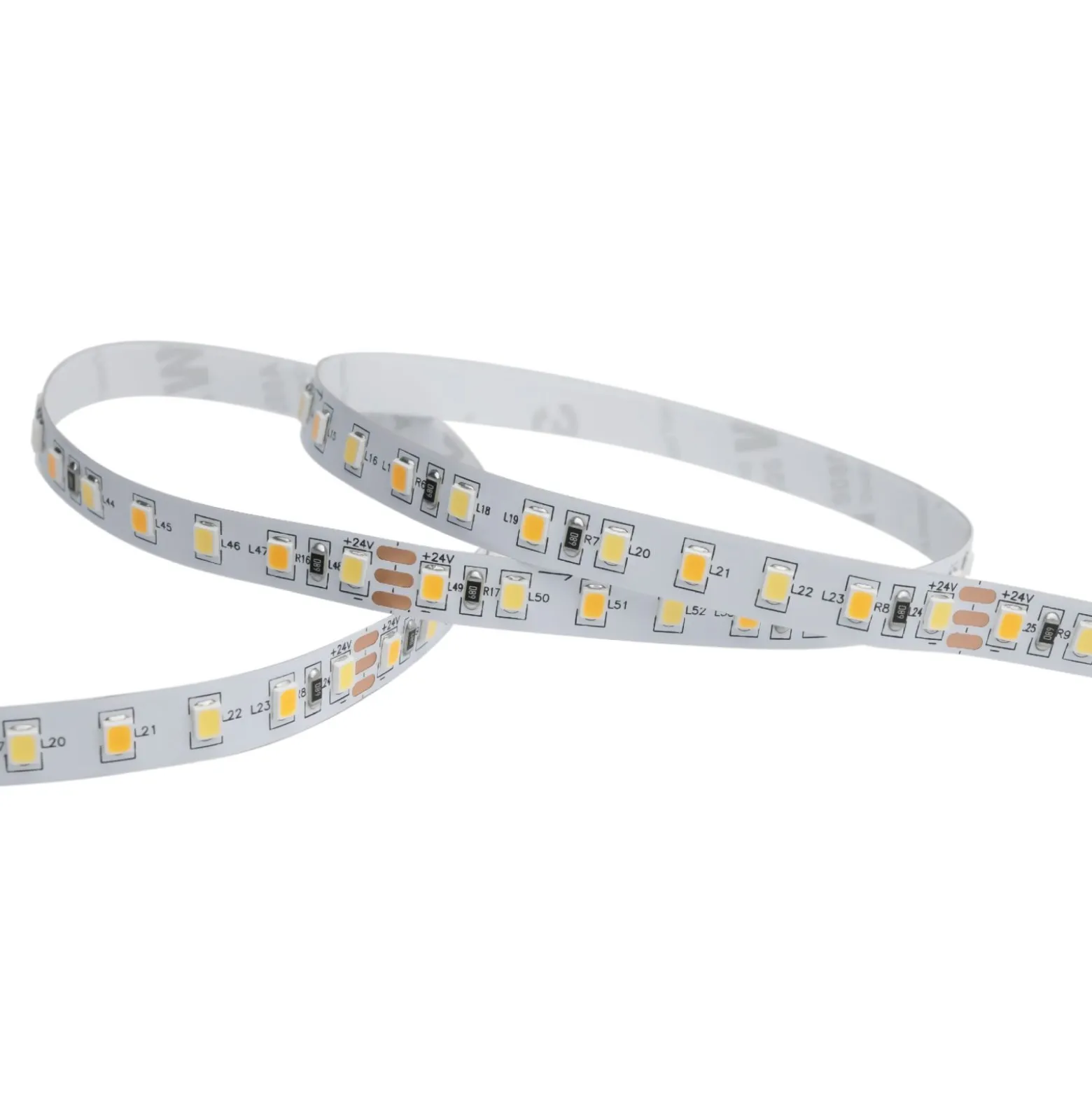 Noxion Led-Ljusslingor Naga 5 Meter 24V - 120LEDs/m - 9.6W/m - 930-965 Justerbar Vit | 8mm - IP20 - Bästa Färgåtergivning - SMD2835