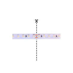 Noxion Led-Ljusslingor Naga 5 Meter IP20 SMD2835/120 24V 9.6W/m 940 /8mm/50mm + DC Sladd