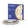 Noxion Led-Ljusslingor Naga 5 Meter 24V - 120LEDs/m - 9.6W/m - 927 Extra Varm Vit | 8mm - IP65 - Bästa Färgåtergivning - SMD2835