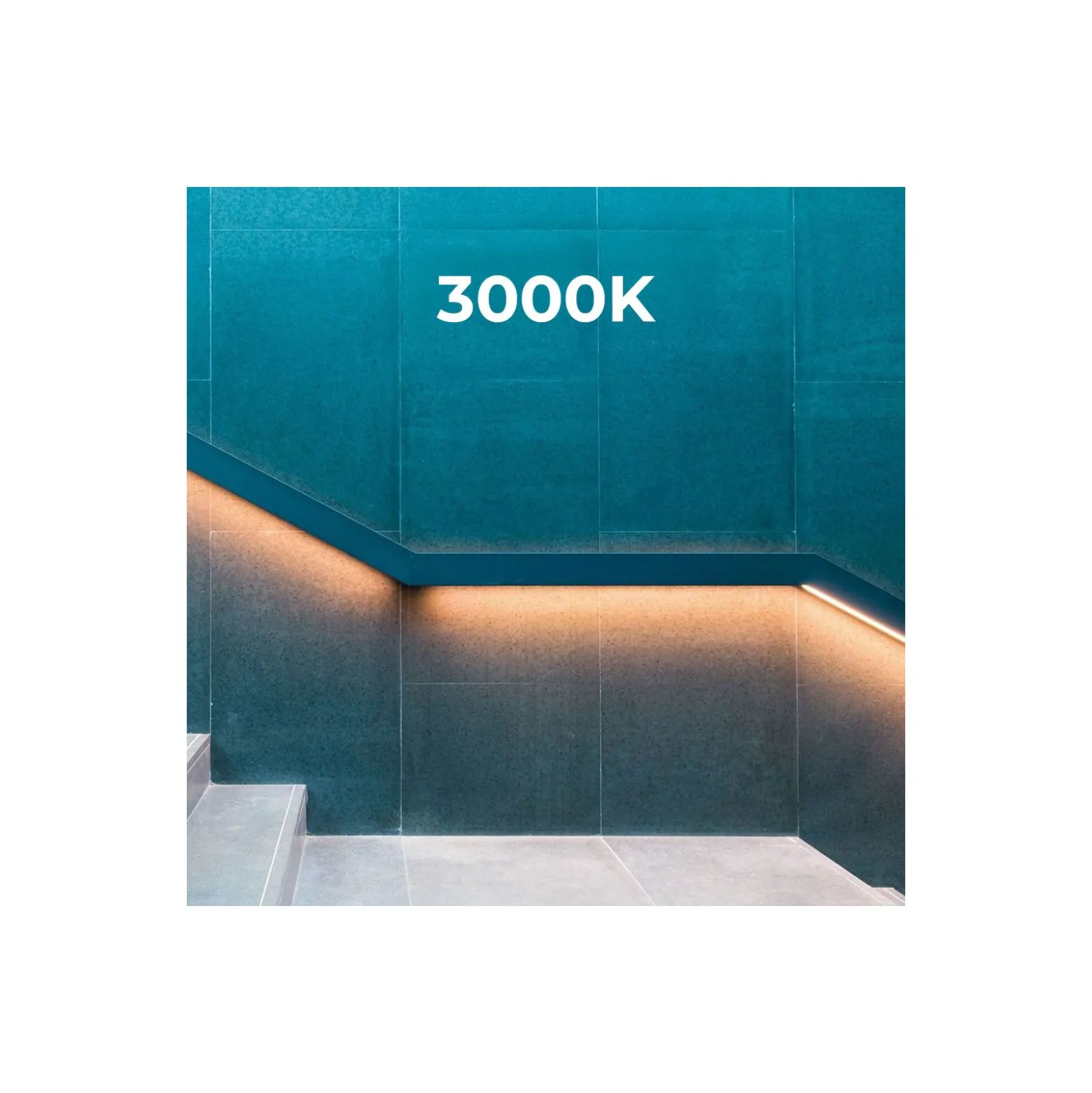 Noxion Led-Ljusslingor Naga 5 Meter IP20 SMD2835/60 24V 4.8W/m 930 /8mm/100mm + DC Sladd