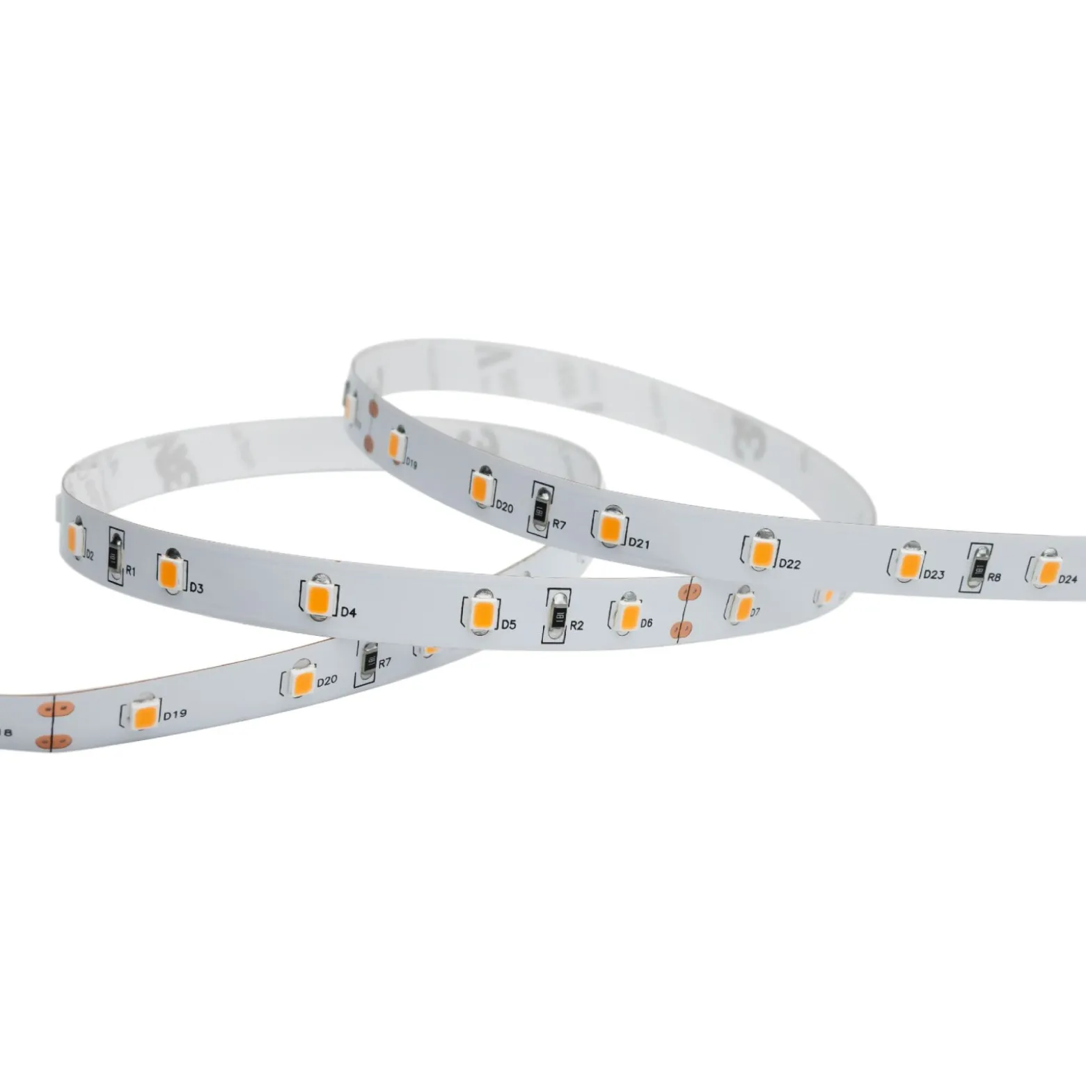 Noxion Led-Ljusslingor Naga 5 Meter IP20 SMD2835/60 24V 4.8W/m 930 /8mm/100mm + DC Sladd