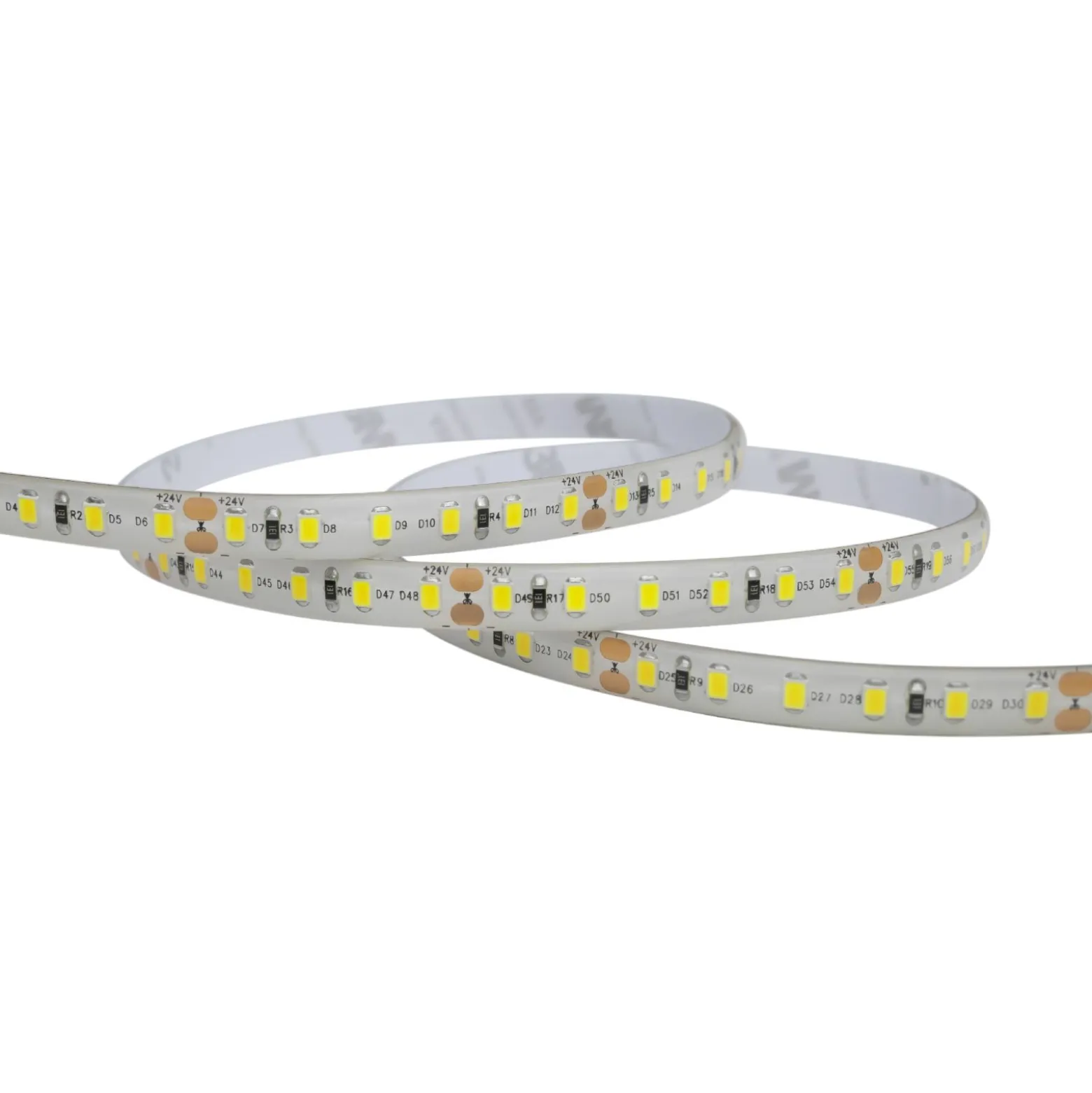 Noxion Led-Ljusslingor Naga 5 Meter 24V - 120LEDs/m - 9.6W/m - 965 Dagsljus | 8mm - IP65 - Bästa Färgåtergivning - SMD2835