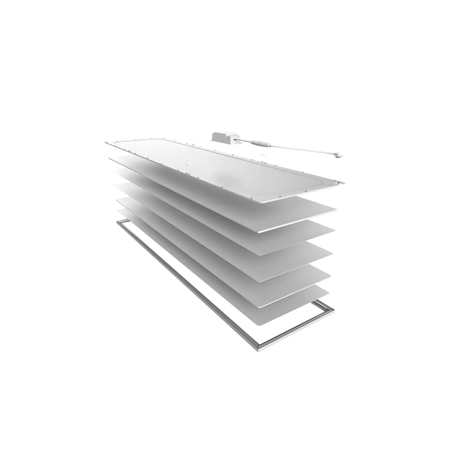 Noxion LED Panel Delta Pro V3 Highlum 36W 4840lm - 830 Varm Vit | 120x30cm - UGR <19 - Philips Xitanium Drivdon
