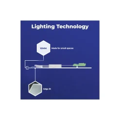 Noxion LED Panel Delta Pro V5 28W 3700lm - 830 Varm Vit | 60x60cm - UGR <19 - Sidelit - Philips Drivdon