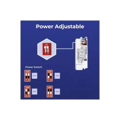 Noxion LED Panel Delta Ultra Efficiency - 200lm/W - 18W 3600lm - 840 Kallvit | 60x60cm - UGR<22 - Backlit