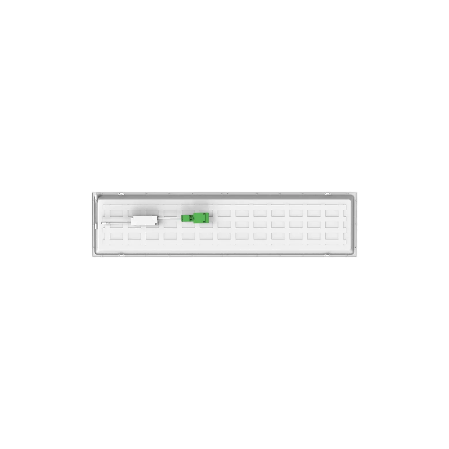 Noxion LED Panel Delta Ultra Efficiency - 200lm/W - 18W 3600lm - 840 Kallvit | 120x30cm - UGR<19 - Backlit