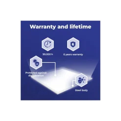 Noxion LED Panel Delta Value V5 Backlit 28W 3920lm - 830-840 CCT | 60x60cm - UGR <19 - Philips Drivdon