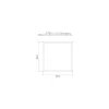 Noxion LED Panel Delta Value V5 28W 3920lm - 830-840 CCT | 60x60cm - Backlit - DALI Dimbar