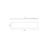 Noxion LED Panel Delta Value V5 28W 3920lm - 830-840 CCT | 120x30cm - UGR<22 - Backlit