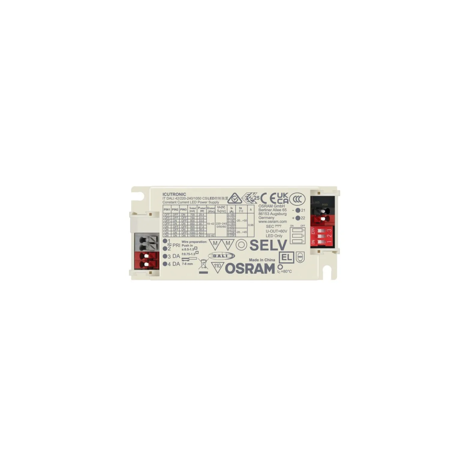 Noxion LED Panel Delta Value V5 28W 3920lm - 830-840 CCT | 30x120cm - UGR<19 - Backlit - DALI Dimbar