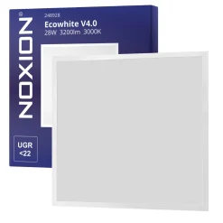 Noxion LED Panel Ecowhite V4.0 28W 3200lm - 830 Varm Vit | 60x60cm - Philips driver