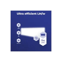 Noxion LED Panel Ecowhite V4.0 28W 3200lm - 830 Varm Vit | 120x30cm - UGR <19 - Philips driver