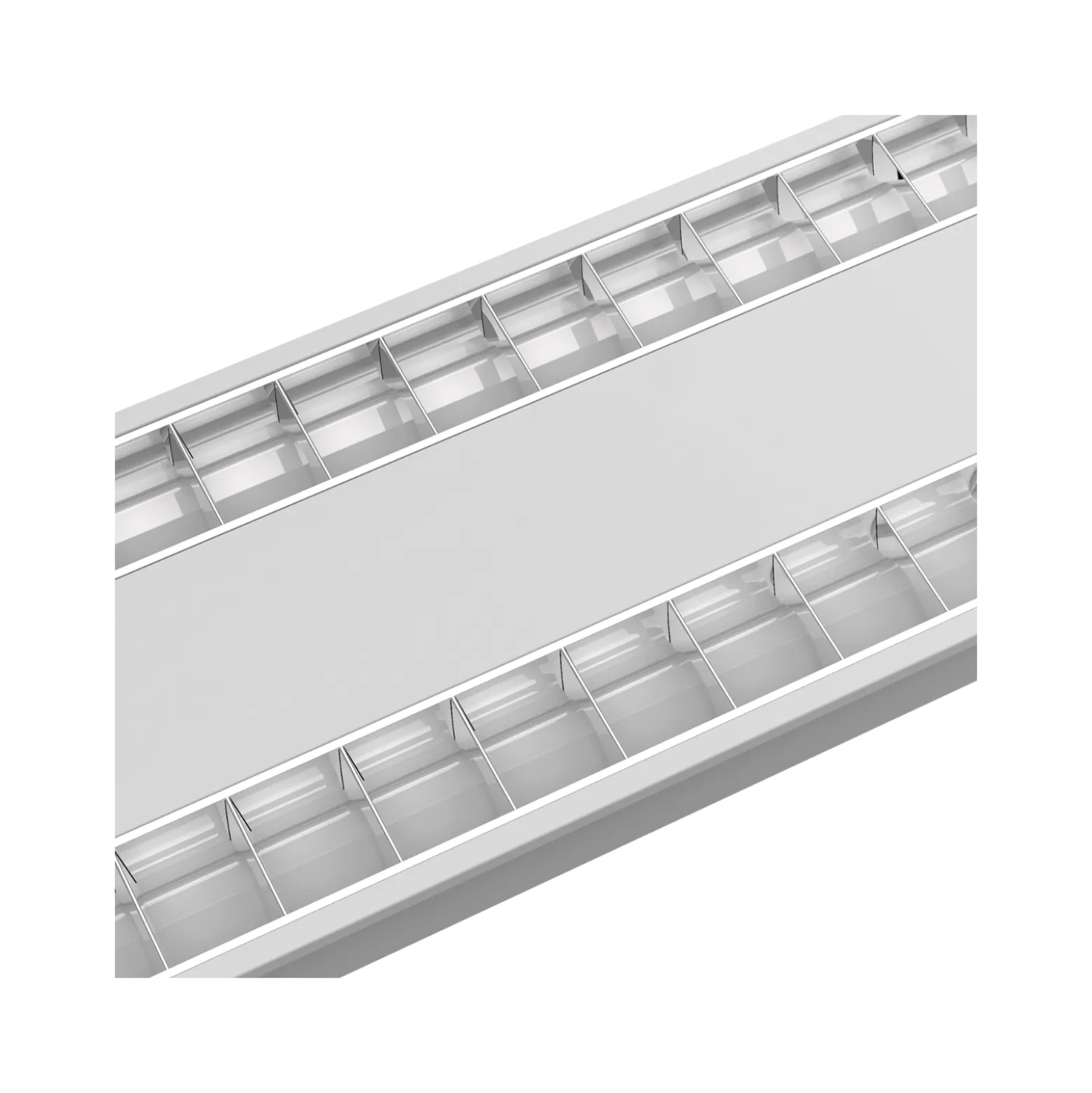 Noxion LED Panel Louvre Excell Pronox 34W 3650lm - 840 Kallvit | 120x30cm - UGR 152 - Dali Dimbar