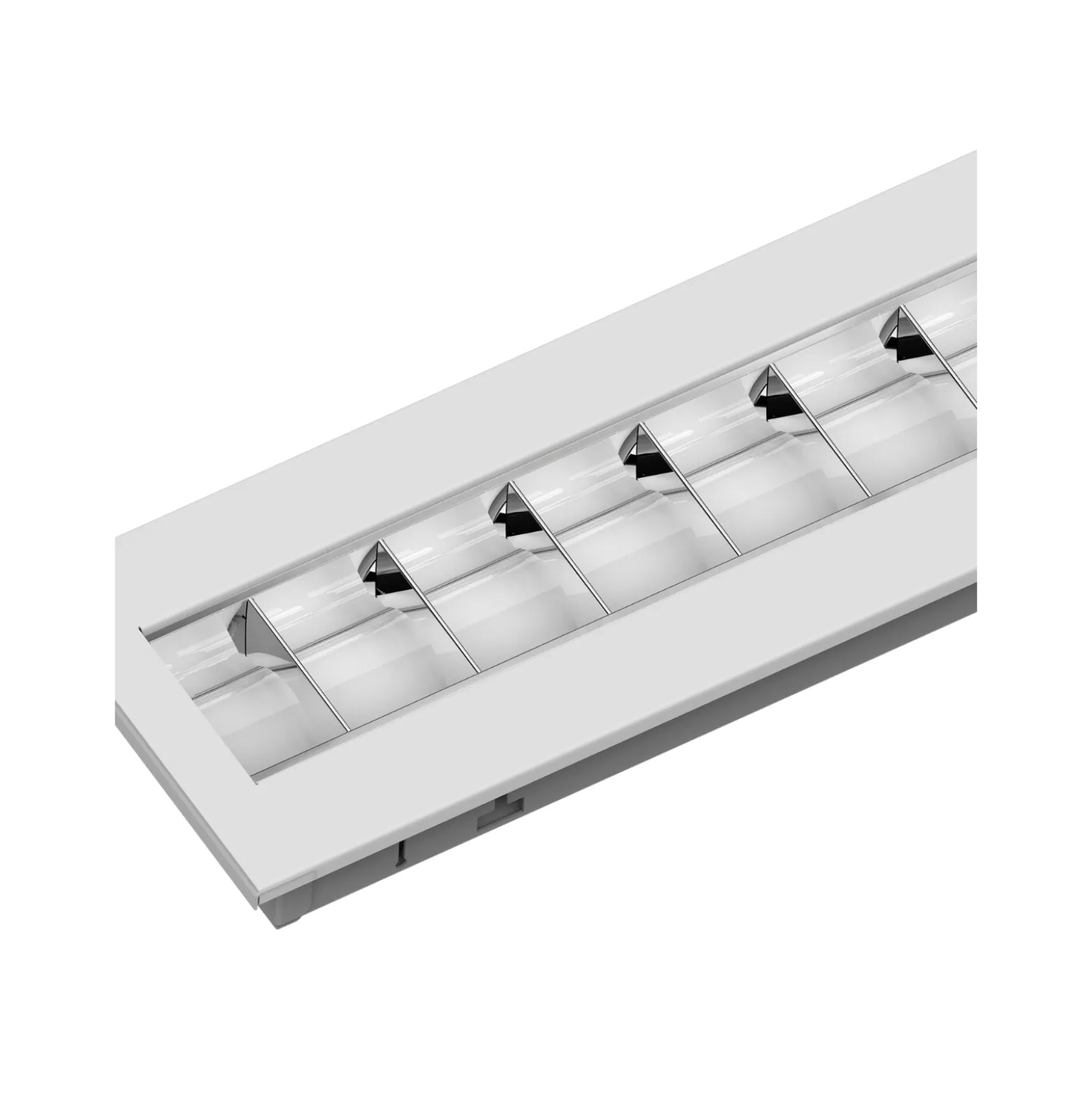 Noxion LED Panel Louvre Excell Pronox 38W 4200lm - 840 Kallvit | 150x15cm - UGR 152 - Dali Dimbar