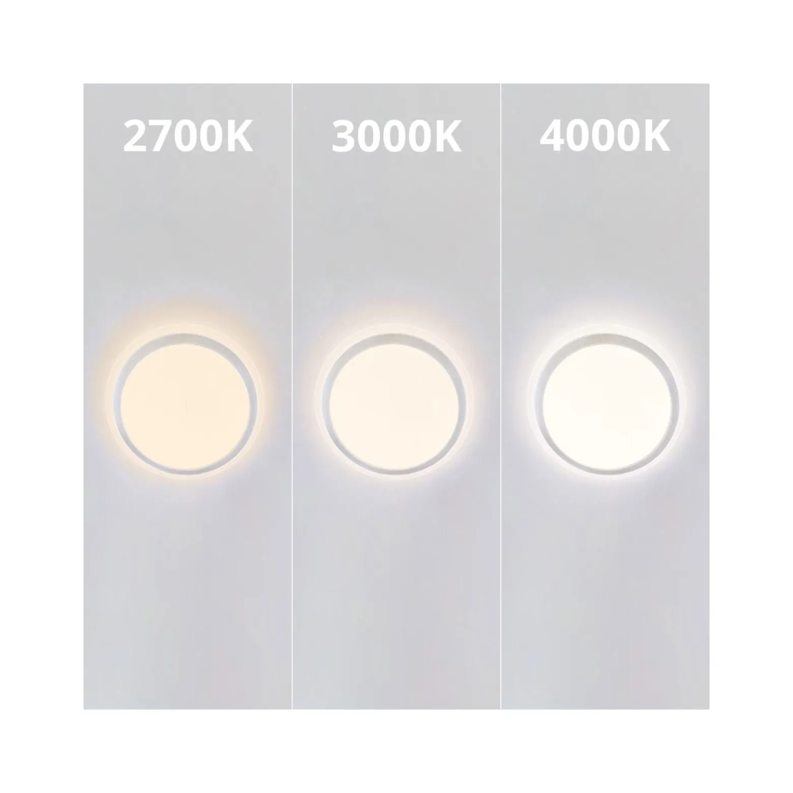 Noxion LED Plafond Pro Vit 20W 2000lm - 827-830-840 CCT | 300mm - IP66 - 3 timmar nödbelysning