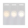 Noxion LED Plafond Pro Vit 13W 1400lm - 827-830-840 CCT | 300mm - IP66 - 3 timmar nödbelysning