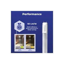 Noxion LED Rör T8 Avant Extreme (EM/Mains) High Output 16.5W 2650lm - 830 Varm Vit | 150cm - Ersättare 58W