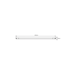 Noxion LED Rör T8 Avant Extreme (EM/Mains) Ultra Output 8.4W 1350lm - 865 Dagsljus | 60cm - Ersättare 18W