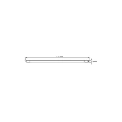 Noxion LED Rör T8 Avant Extreme (HF) High Output 20W 2800lm - 830 Varm Vit | 150cm - Ersättare 58W