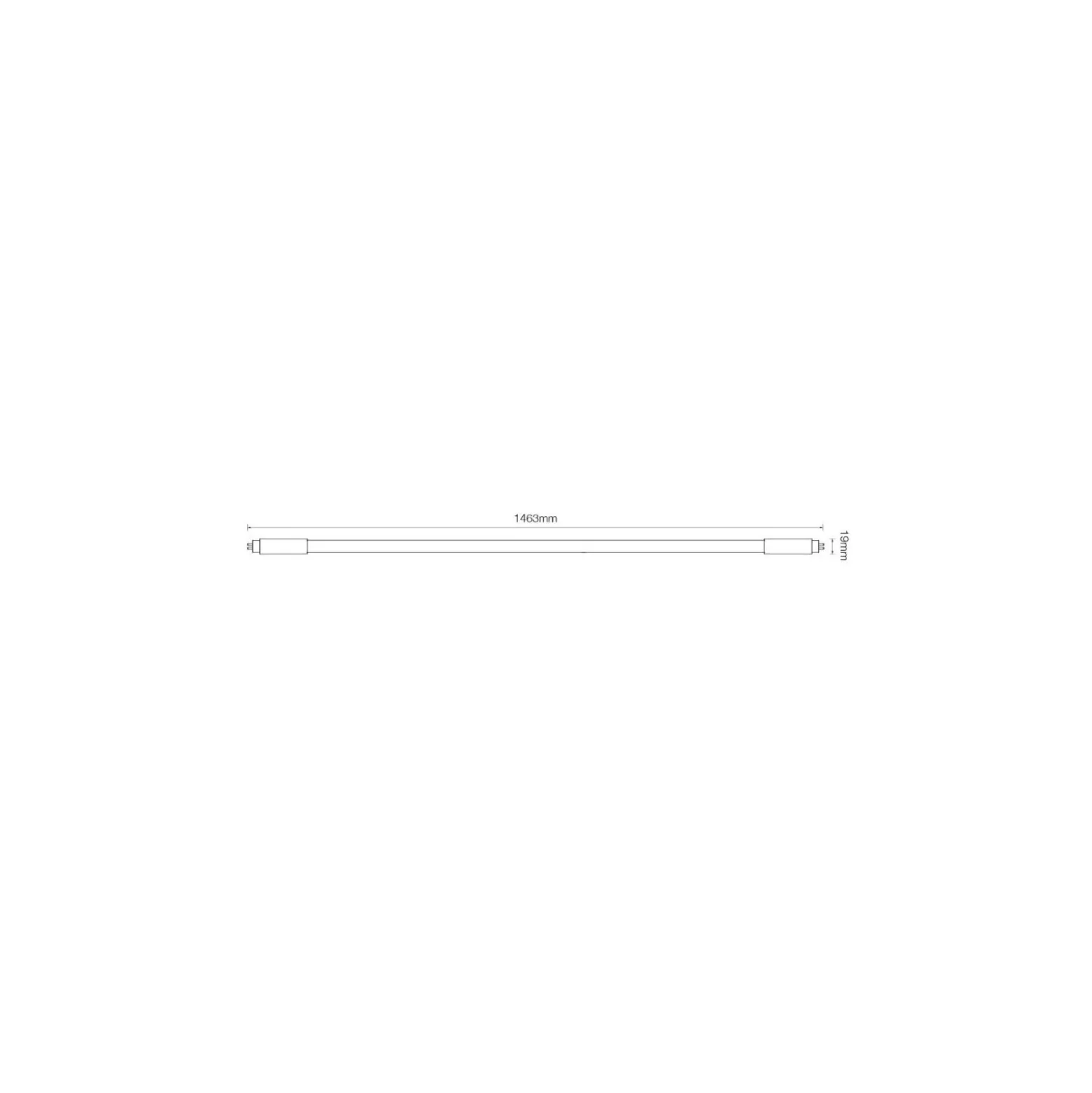 Noxion LED Rör T5 Avant Extreme (Mains AC) High Output 26W 3640lm - 830 Varm Vit | 145cm - Ersättare 49W