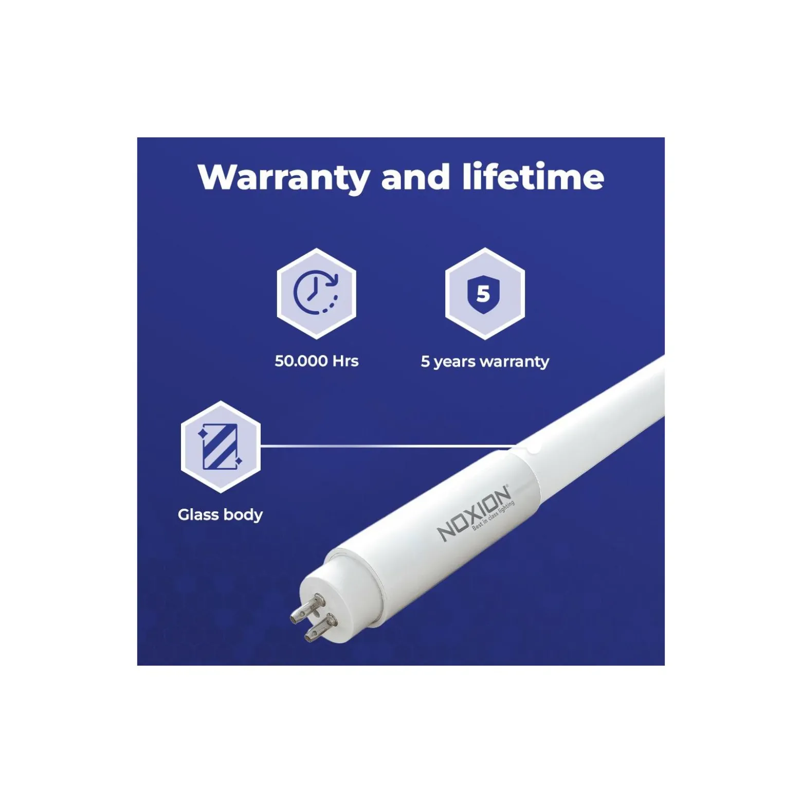 Noxion LED Rör T5 Avant Extreme (Mains AC) High Output 26W 3900lm - 865 Dagsljus | 115cm - Ersättare 54W