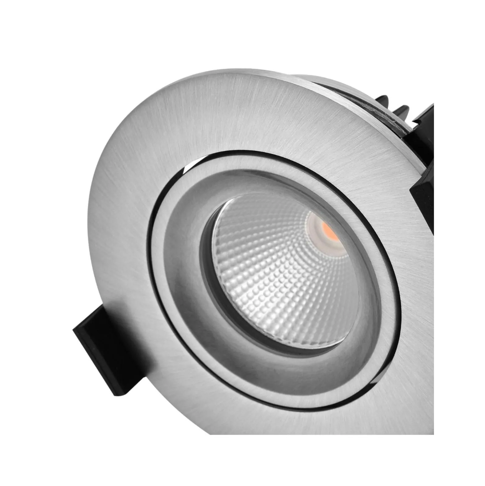 Noxion LED Spot Aqua Lutningsbar Brandsäker Aluminium 6W 400lm 36D - 927 Extra Varm Vit | Utskärning 92mm - IP65 - Bästa färgåtergivning - Dimbar