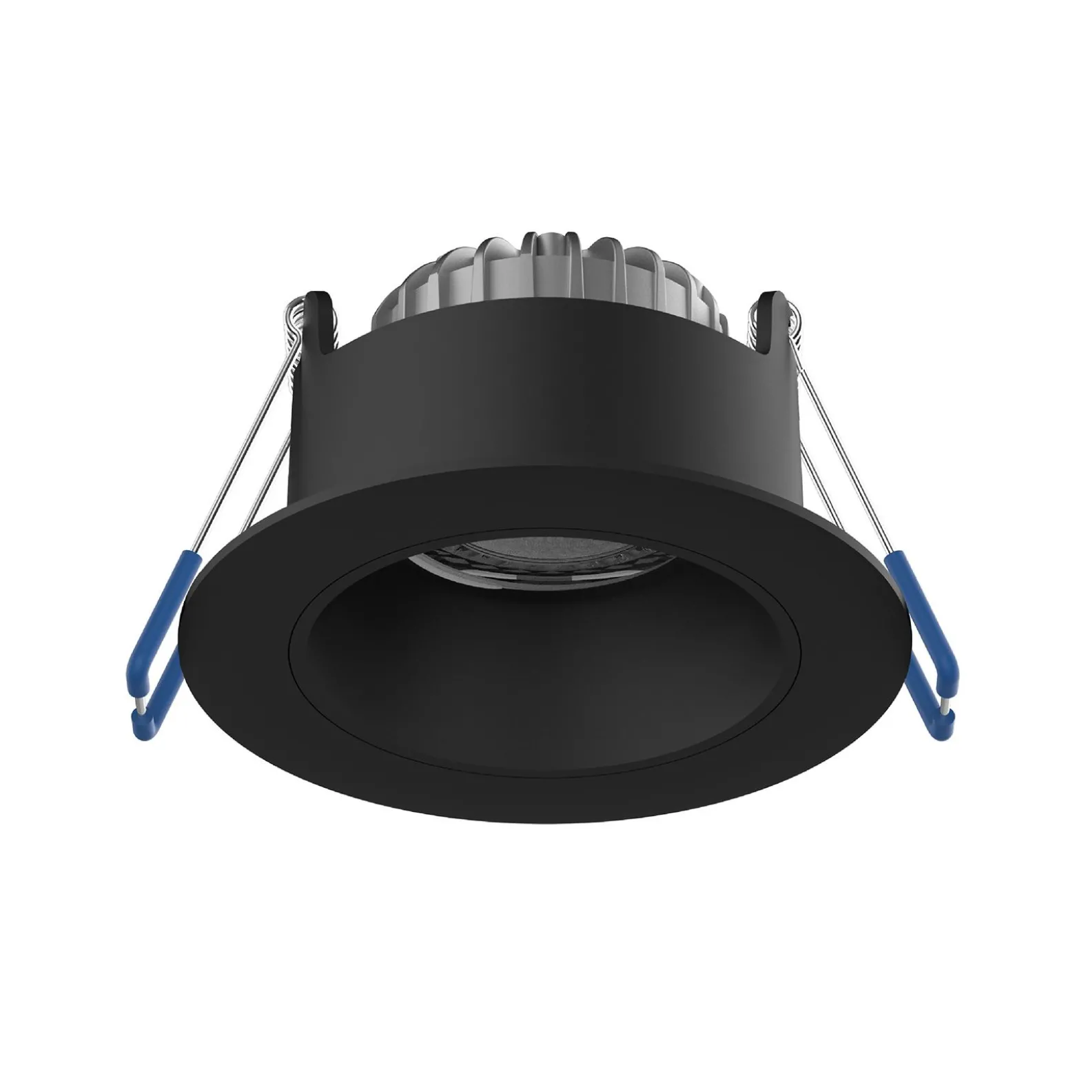 Noxion LED Spot Ares Djup ring Svart 6W 540lm 927-940 3CCT - med Inre Ring Svart | Utskärning 68mm