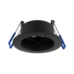 Noxion LED Spot Ares Djup ring Svart - med Inre Ring Svart | Utskärning 68mm - incl. GU10 Fitting