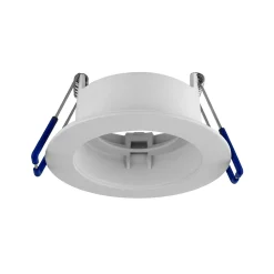 Noxion LED Spot Ares Djup ring Vit - med Inre Ring Svart | Utskärning 68mm - incl. GU10 Fitting