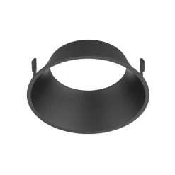 Noxion LED Spot Ares Djup ring Vit - med Inre Ring Svart | Utskärning 68mm - incl. GU10 Fitting