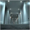Noxion LED Spot Ares Djup Vit 6W 540lm 927-940 3CCT - med Inre Ring Vit| Utskärning 68mm