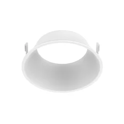 Noxion LED Spot Ares Djup Vit 6W 540lm 927-940 3CCT - med Inre Ring Vit| Utskärning 68mm