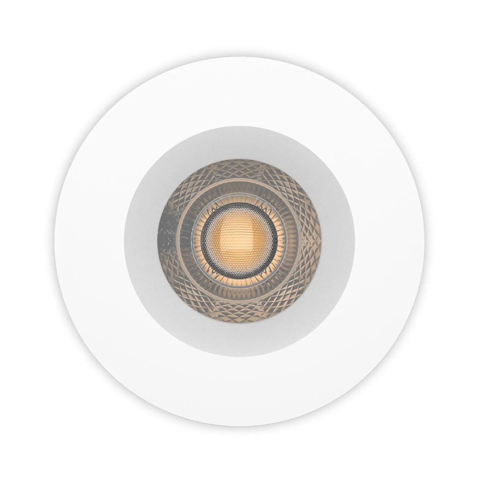 Noxion LED Spot Ares Fast Vit | Utskärning 68mm - incl. GU10 Fitting