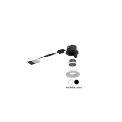 Noxion LED Spot Ares Firerated 6W 540lm 927-940 3CCT- Lutningsbar Svart| Utskärning 68mm