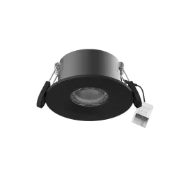 Noxion LED Spot Ares Firerated 6W 540lm 927- 940 3CCT- Fast Svart| Utskärning 68mm