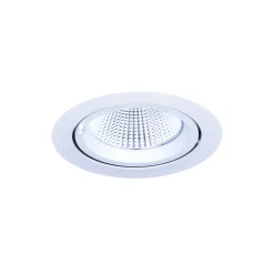 Noxion LED Spot Forza V2 Aluminium Vit 28W 3300lm 36D - 930-940-957 CCT | 160mm - Utskärning 145mm - Bästa Färgåtergivning