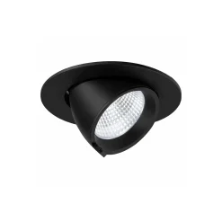 Noxion LED Spot Forza V2 Aluminium Svart 32W 3700lm 36D - 930-940-957 CCT | 160mm - Utskärning 145mm - Bästa Färgåtergivning