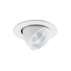 Noxion LED Spot Forza V2 Aluminium Vit 36W 4100lm 36D - 930-940-957 CCT | 160mm - Utskärning 145mm - Bästa Färgåtergivning