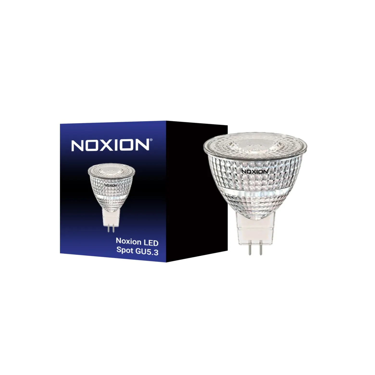 Noxion LED Spot GU5.3 MR16 6.1W 621lm 36D - 840 Kallvit | Ersättare 50W