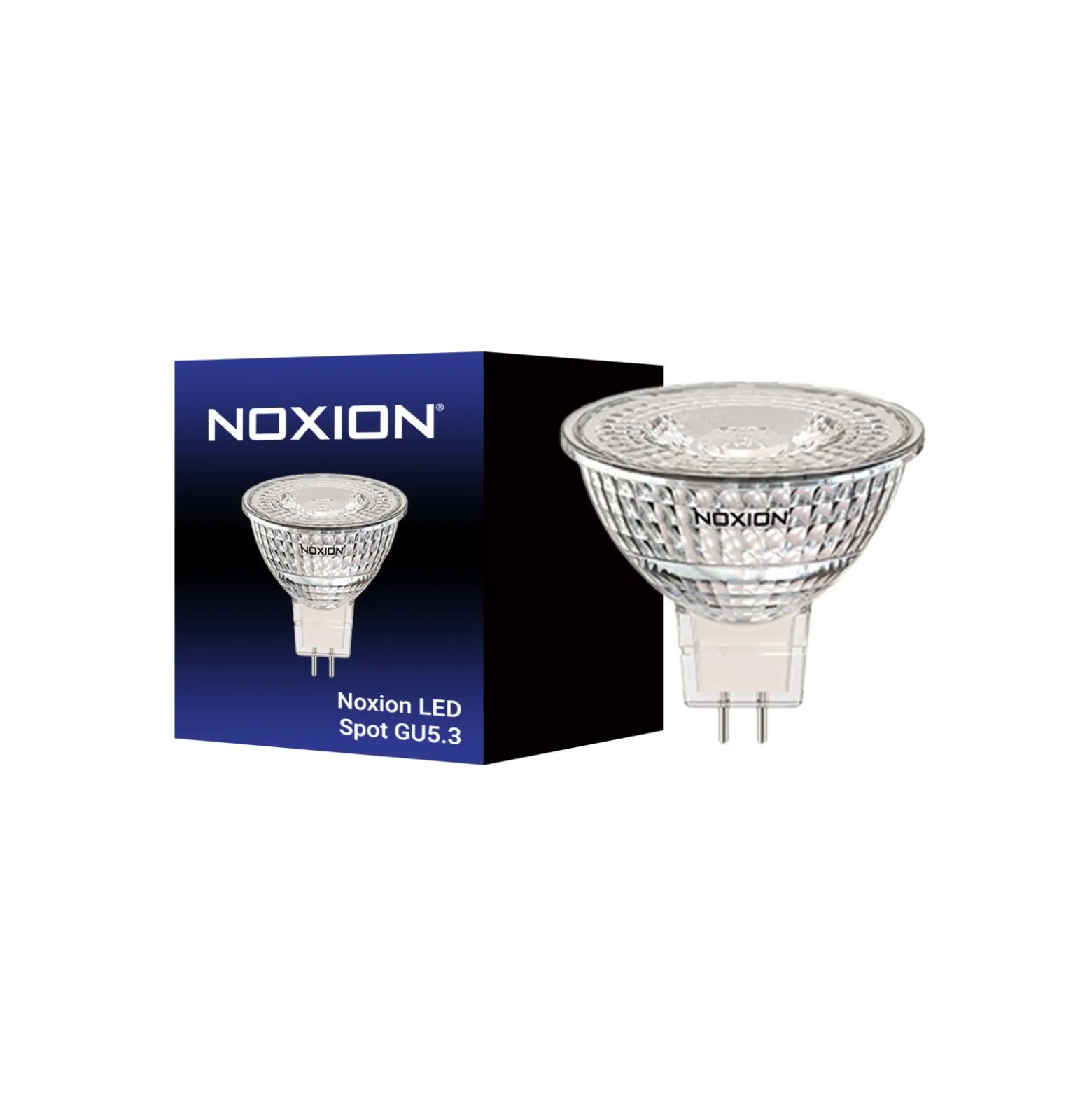 Noxion LED Spot GU5.3 MR16 7.5W 621lm 60D - 840 Kallvit | Dimbar - Ersättare 50W