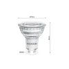 Noxion LED Spot GU10 PAR16 5.5W 560lm 60D - 840 Kallvit | Ersättare 50W