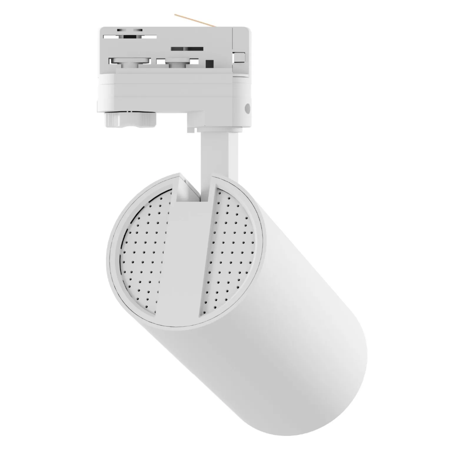 Noxion LED Spårbelysning 3-Fas Ecowhite Aluminium Vit 30W 2960lm 36D - 830 Varm Vit | UGR <19