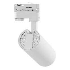 Noxion LED Spårbelysning 3-Fas Ecowhite Aluminium Vit 20W 1970lm 36D - 830 Varm Vit | UGR <19