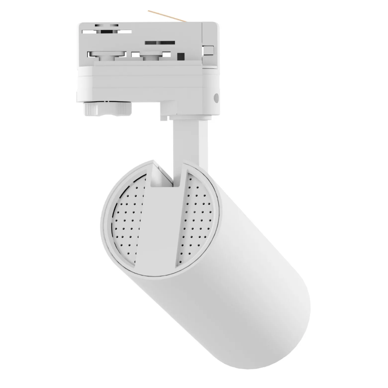 Noxion LED Spårbelysning 3-Fas Ecowhite Aluminium Vit 20W 2060lm 36D - 840 Kallvit | UGR <19