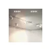 Noxion LED Spårbelysning 3-Fas Spot Stella Vit 24W 2000lm 50D - 930 Varm Vit | UGR <19 - Bästa Färgåtergivning