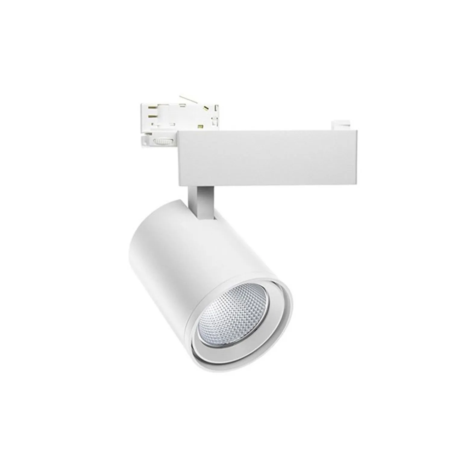 Noxion LED Spårbelysning 3-Fas Spot Stella Vit 24W 2000lm 50D - 930 Varm Vit | UGR <19 - Bästa Färgåtergivning