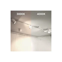 Noxion LED Spårbelysning 3-fas Spot Stella Grå 35W 3200lm 36D - 940 Kallvit | Bästa färgåtergivning