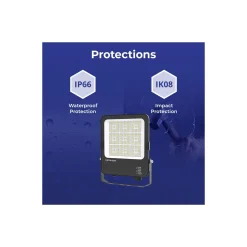 Noxion LED Strålkastare Beam V2.0 40-100W 5600-14000lm 90D - 830-840-865 CCT | IP66 - Symmetrisk
