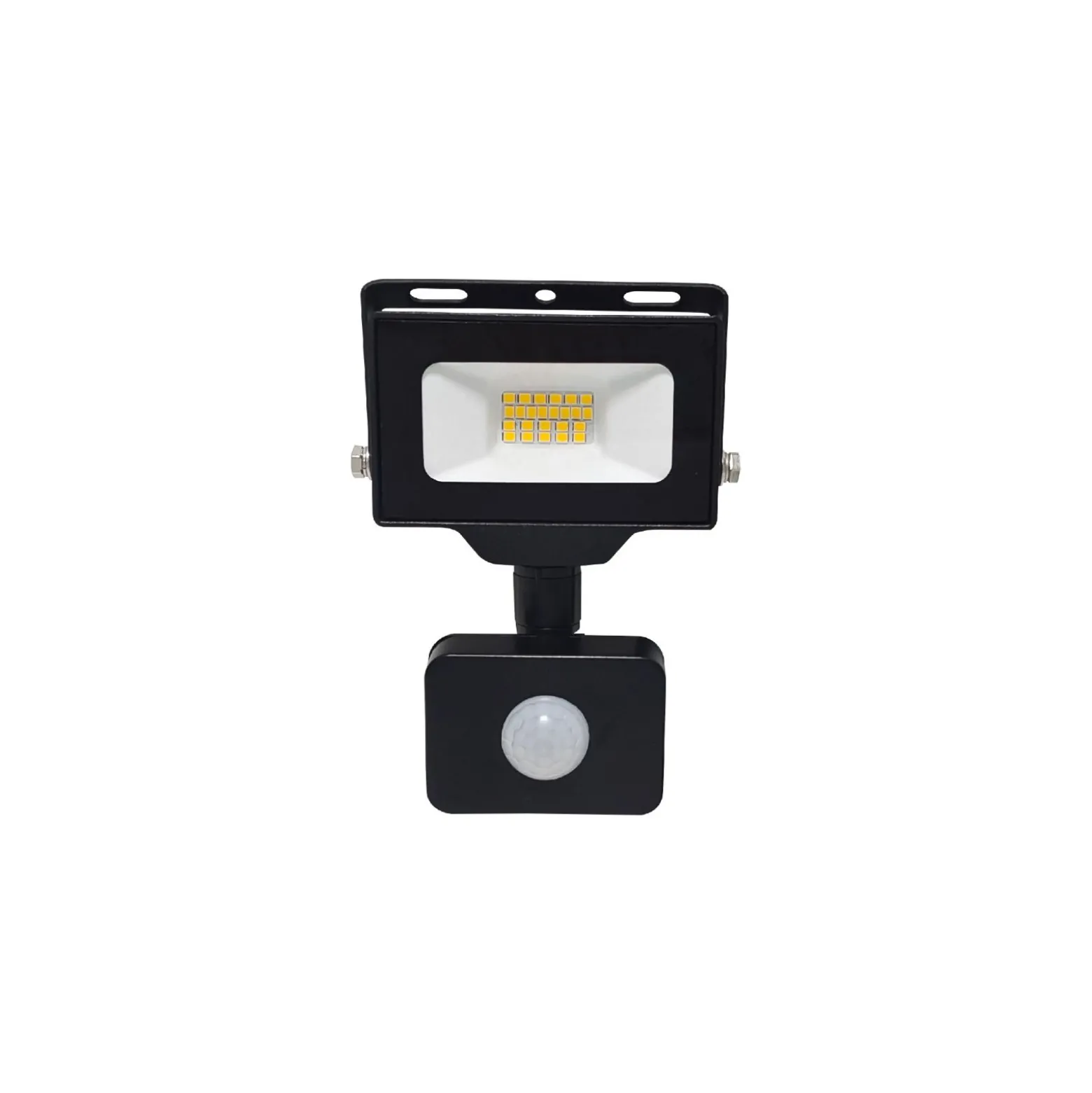 Noxion LED Strålkastare Beamy G3 10W 1100lm 100D - 840 Kallvit | IP44 - Rörelse- och Ljussensor - Symmetrisk