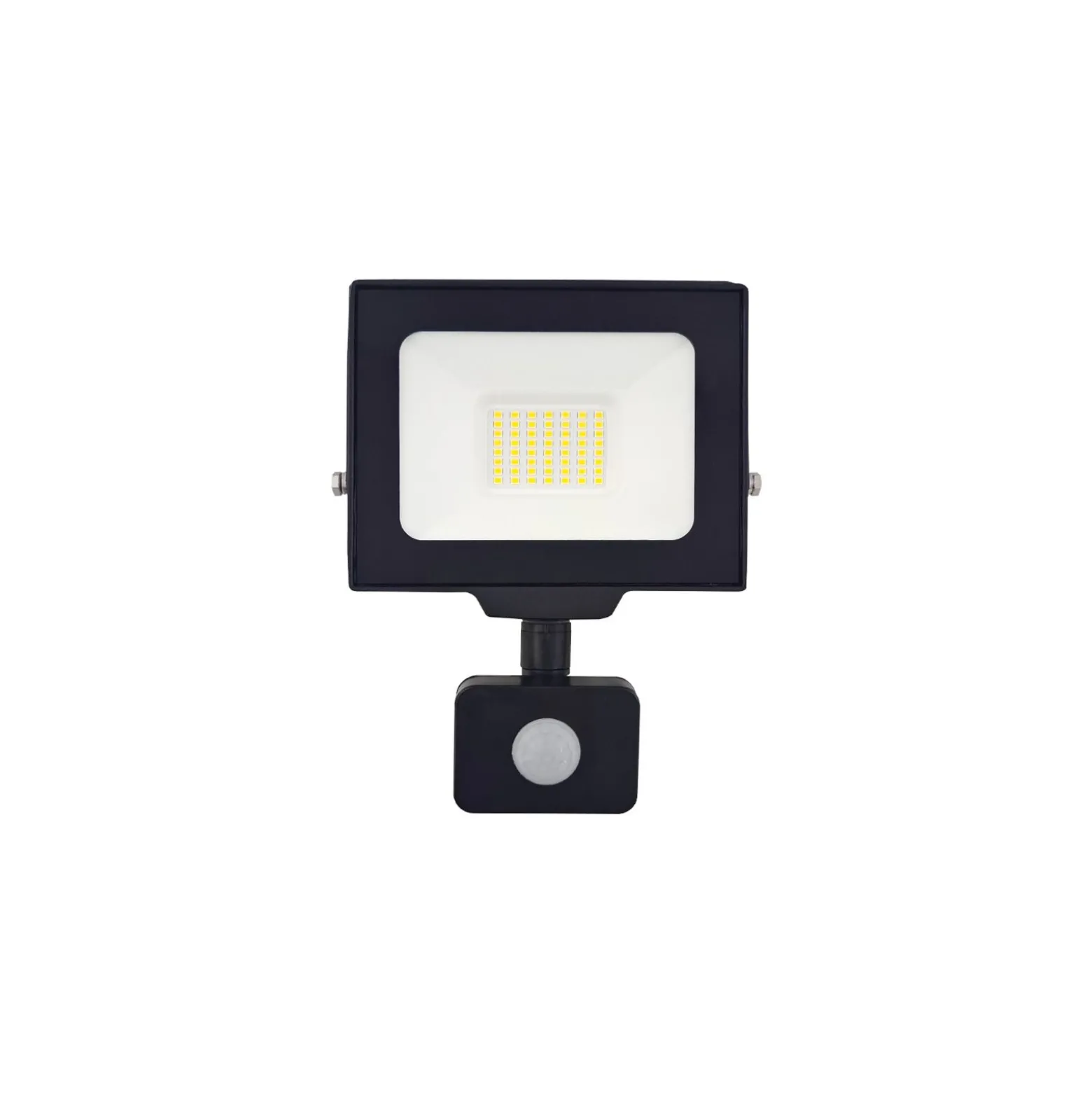 Noxion LED Strålkastare Beamy G3.1 Svart 30W 3300lm 110D - 830 Varm Vit | IP44 - Rörelse- och Ljussensor - Symmetrisk